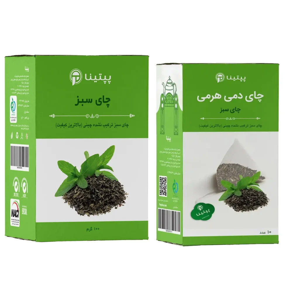 چای سبز خارجی پپتینا