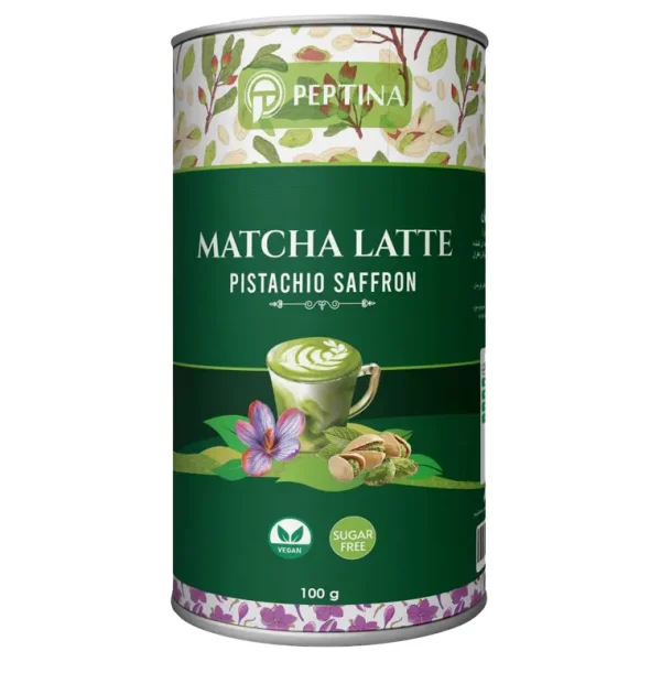 ماچا لته پسته زعفران - Image 4