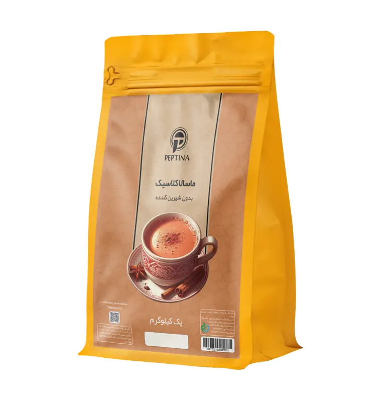 چای ماسالا بدون شیرین کننده پپتینا