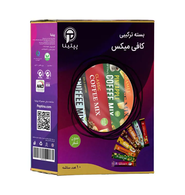 بسته ترکیبی کافی میکس پپتینا