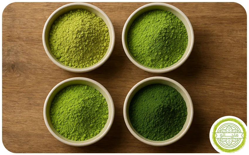 سبز ماچا چه رنگی است