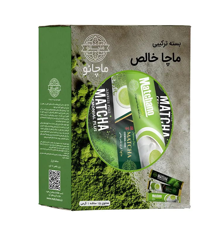 بسته ترکیی ماچا خالص ماچانو
